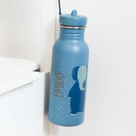 Große Kinder-Trinkflasche Elefant mit Namen 500 ml